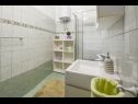 Apartments Dama - 10 m from beach: A1(6+1) Sukosan - Zadar riviera  - Apartment - A1(6+1): bathroom with toilet