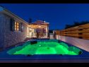 Holiday home Sanya - stone house with outdoor hot tub: H(4) Sukosan - Zadar riviera  - Croatia - house