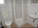 Apartments VINK - 80 m from beach A2(4), A3(4), A4(4) Vir - Zadar riviera  - Apartment - A3(4): bathroom with toilet