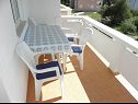 Apartments VINK - 80 m from beach A2(4), A3(4), A4(4) Vir - Zadar riviera  - Apartment - A3(4): covered terrace