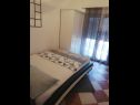 Apartments Sanja - 100 meters to the beach A1(4+1), A2(4+1), A3(4+1), A4(4+1) Vir - Zadar riviera  - Apartment - A3(4+1): bedroom