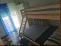 Apartments Sanja - 100 meters to the beach A1(4+1), A2(4+1), A3(4+1), A4(4+1) Vir - Zadar riviera  - Apartment - A1(4+1): bedroom