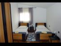 Apartments Bozica - 70m from the beach & parking: A1(4), A2-prvi kat(4+1), A3(4), A4-drugi kat(4+1) Vir - Zadar riviera  - Apartment - A4-drugi kat(4+1): bedroom
