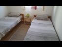 Apartments Vanja - terrace & BBQ A1(4+2), A2(4+1) Vir - Zadar riviera  - Apartment - A1(4+2): bedroom