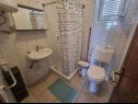 Apartments Rising Sun A1(2+2), A2(2+2), A3(2+2) Vir - Zadar riviera  - Apartment - A1(2+2): bathroom with toilet