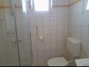 Apartments Vanja - terrace & BBQ A1(4+2), A2(4+1) Vir - Zadar riviera  - Apartment - A1(4+2): bathroom with toilet