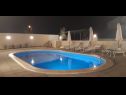 Apartments Nenad - with pool; A1(4+1), A2(4+1), SA3(3), SA4(3), A5(2+2) Vrsi - Zadar riviera  - swimming pool