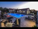 Apartments Gordana Mar - with pool : A1(2+2), A2H(4+2) Vrsi - Zadar riviera  - swimming pool