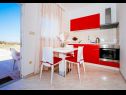 Apartments Ljubo - modern andy cosy A1(2+2), A2(4+2), A3(4+2) Vrsi - Zadar riviera  - Apartment - A1(2+2): kitchen and dining room