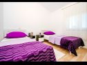Apartments Ljubo - modern andy cosy A1(2+2), A2(4+2), A3(4+2) Vrsi - Zadar riviera  - Apartment - A3(4+2): bedroom