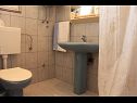 Apartments and rooms Jagoda - comfy and cozy : A1 Lijevi (3+2), A2 Desni (3+2), R1(4) Zadar - Zadar riviera  - Apartment - A2 Desni (3+2): bathroom with toilet