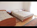 Apartments and rooms Jagoda - comfy and cozy : A1 Lijevi (3+2), A2 Desni (3+2), R1(4) Zadar - Zadar riviera  - Apartment - A2 Desni (3+2): bedroom