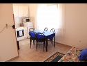 Apartments and rooms Jagoda - comfy and cozy : A1 Lijevi (3+2), A2 Desni (3+2), R1(4) Zadar - Zadar riviera  - Apartment - A2 Desni (3+2): kitchen and dining room
