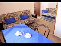 Apartments and rooms Jagoda - comfy and cozy : A1 Lijevi (3+2), A2 Desni (3+2), R1(4) Zadar - Zadar riviera  - Apartment - A2 Desni (3+2): dining room
