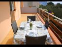 Apartments Dragica - with nice view: A1(4) Zadar - Zadar riviera  - Apartment - A1(4): terrace