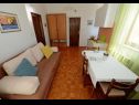 Apartments Ankica - 150 m from beach: A1(2+2), A2(5), A3(4+1), A4(2+2) Zadar - Zadar riviera  - Apartment - A1(2+2): living room