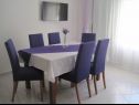 Apartments Ivan - with large terrace : A1(6) Zadar - Zadar riviera  - Apartment - A1(6): dining room