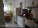 Apartments Rolanda - spacious & afordable: A1(4+1) Zadar - Zadar riviera  - Apartment - A1(4+1): kitchen and dining room