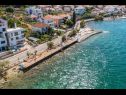 Apartments Petin - 5m from the sea: A1(2+2), A2(2+2) Zadar - Zadar riviera  - house