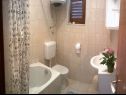 Apartments Ljilja - 250 m from blue flag beach: A1(4+1) Zaton (Zadar) - Zadar riviera  - Apartment - A1(4+1): bathroom with toilet