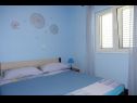 Apartments Ivo - family friendly: A1 Crveni (2+2), A2 Plavi (2+2), A3 Bez (2+2) Zaton (Zadar) - Zadar riviera  - Apartment - A2 Plavi (2+2): bedroom