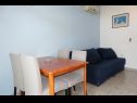 Apartments Ivo - family friendly: A1 Crveni (2+2), A2 Plavi (2+2), A3 Bez (2+2) Zaton (Zadar) - Zadar riviera  - Apartment - A2 Plavi (2+2): living room