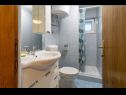 Apartments Mir - family apartments with garden terrace A1(4), A2(2) Zaton (Zadar) - Zadar riviera  - Studio apartment - A2(2): bathroom with toilet