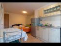 Apartments Mir - family apartments with garden terrace A1(4), A2(2) Zaton (Zadar) - Zadar riviera  - Studio apartment - A2(2): interior