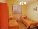 Apartments Ljilja - 250 m from blue flag beach: A1(4+1) Zaton (Zadar) - Zadar riviera  - Apartment - A1(4+1): bedroom