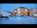 Holiday home Isabell - with swimming pool: H(8+2) Zaton (Zadar) - Zadar riviera  - Croatia - house