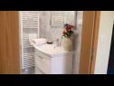 Holiday home Isabell - with swimming pool: H(8+2) Zaton (Zadar) - Zadar riviera  - Croatia - H(8+2): bathroom with toilet