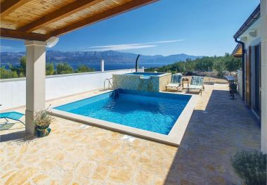 Holiday home Kristiana - open swimming pool: H(7) Supetar - Island Brac  - Croatia