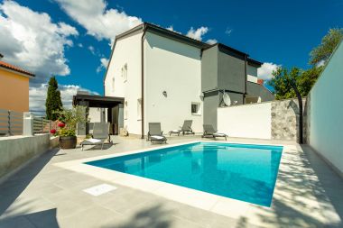 Holiday home Krk - with private pool: H(6+2) Soline - Island Krk  - Croatia