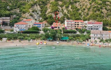 Apartments Sanya - 30m from sandy beach: A1(3) Duce Luka - Riviera Omis 