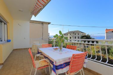 Apartments Neven - 30m from the sea: A1(4+2), A2(4+2) Sumpetar - Riviera Omis 