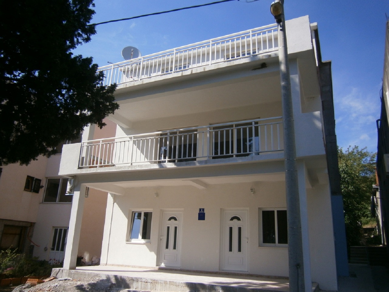 Apartments Niki - 20m from the sea: A1(2+2), A2(2+2) Blace - Riviera Dubrovnik 