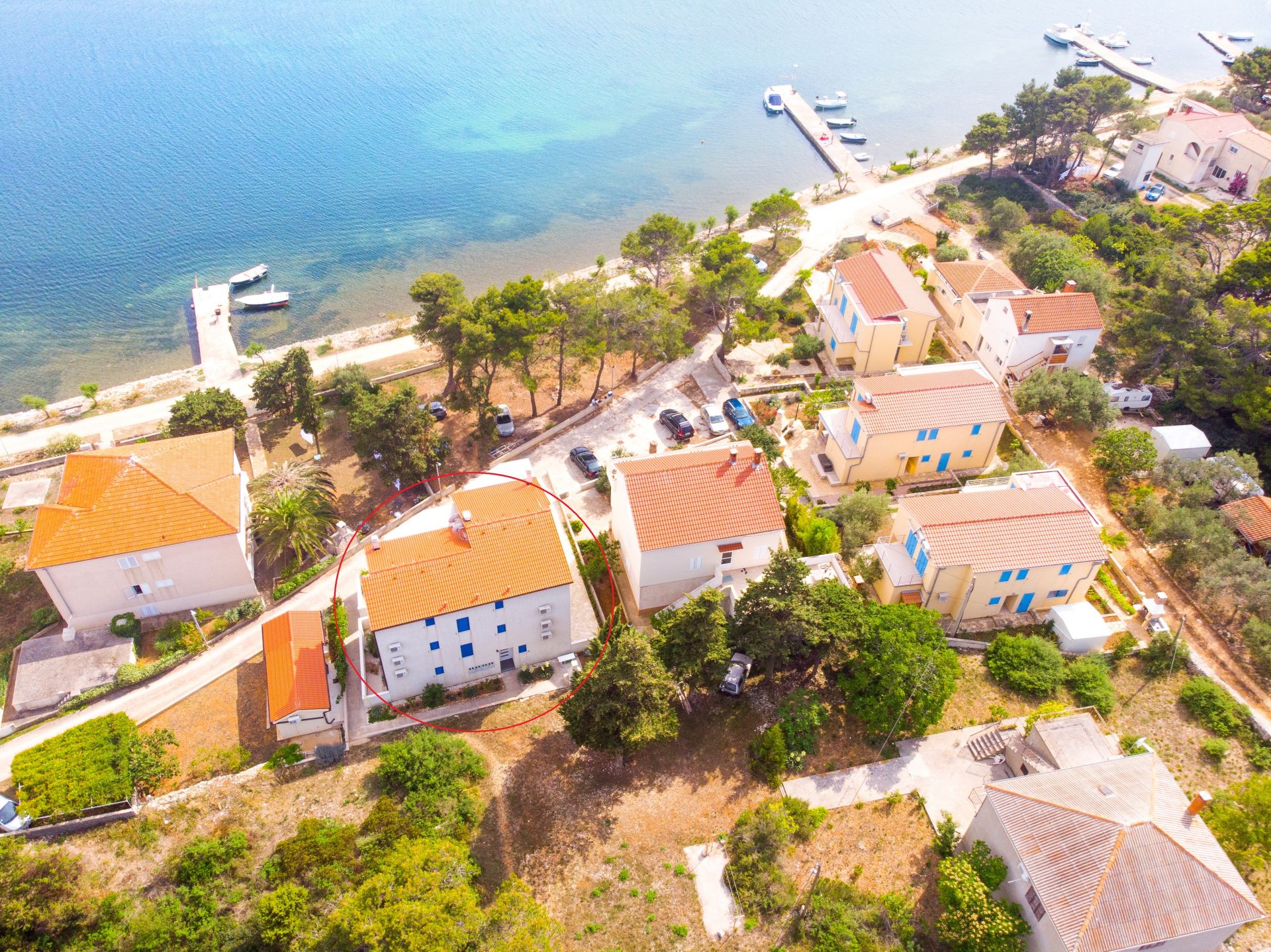 Apartments Goran - 30m close to the beach: A1(2+2) Verunic - Island Dugi otok 