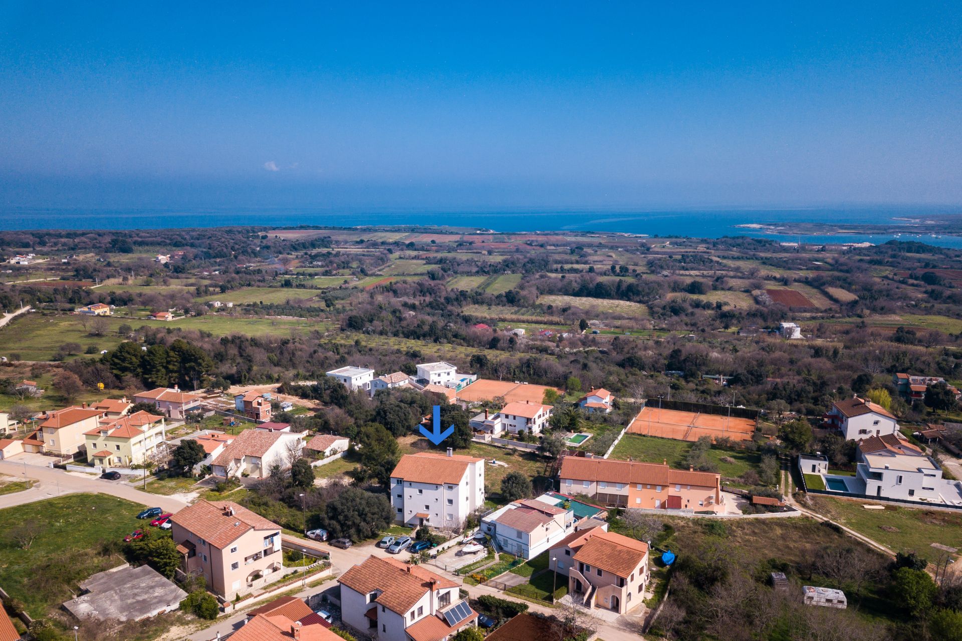 Apartments Robi 1 - sea view: A1 sea view(4+1) Liznjan - Istria 