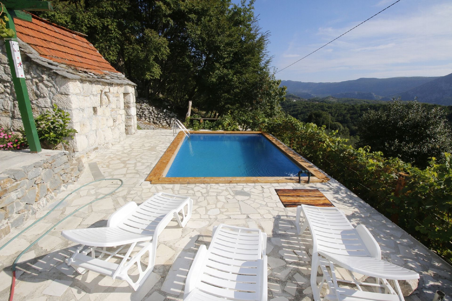 Holiday home Mario - with pool: H(6+2) Gata - Riviera Omis  - Croatia
