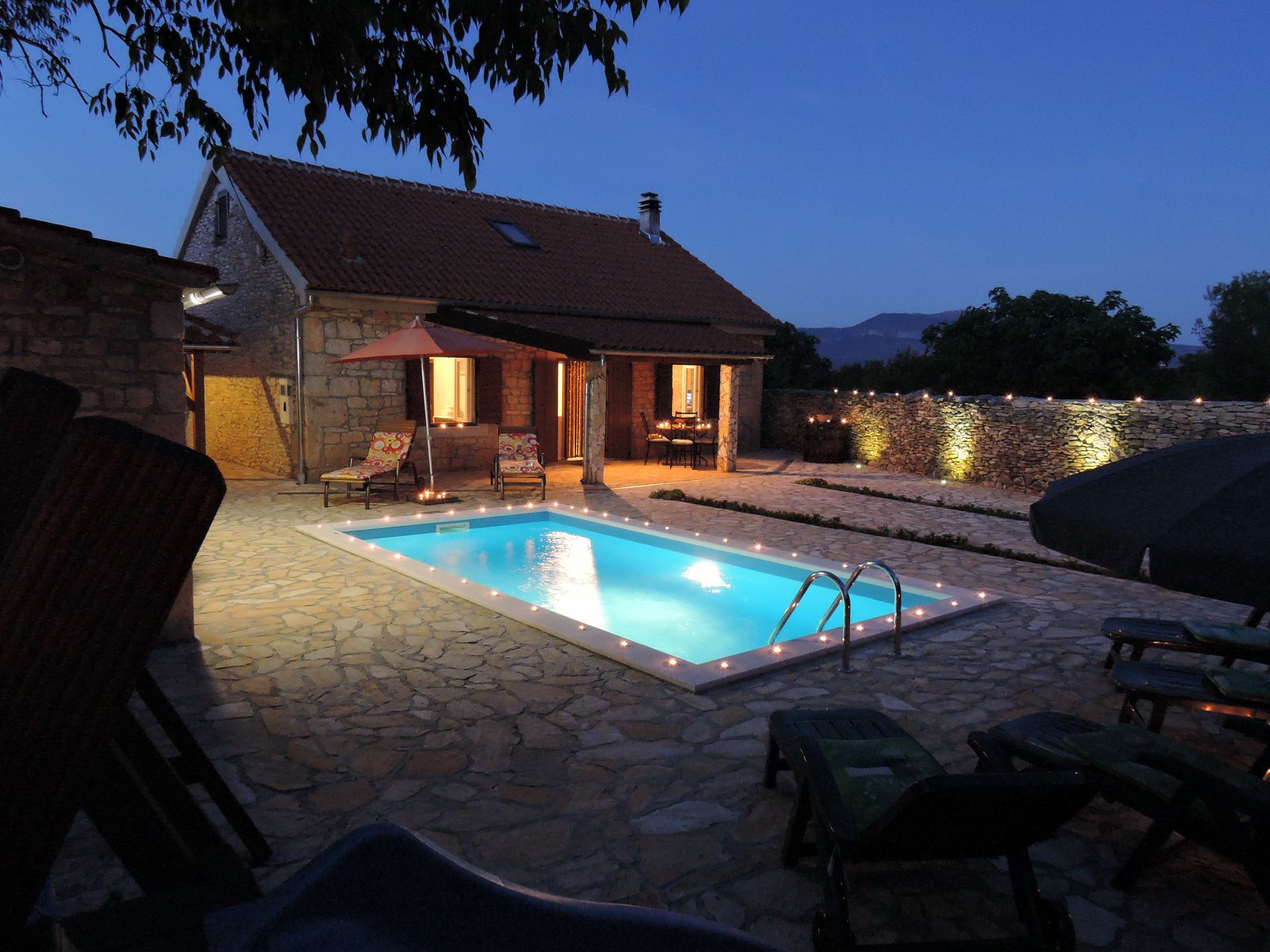 Holiday home Tihomir - with pool : H(6+2) Drnis - Riviera Sibenik  - Croatia