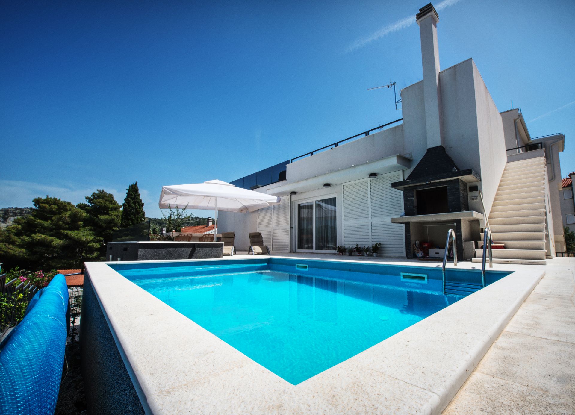 Holiday home Nepi - with pool: H(6+2) Rogoznica - Riviera Sibenik  - Croatia