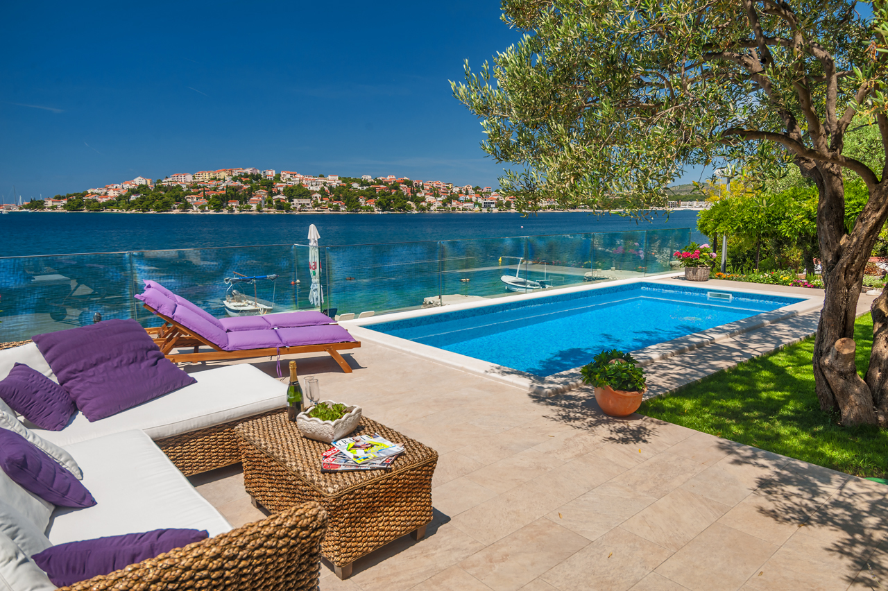 Holiday home Lucmar - swimming pool and sea view H(8+2) Zatoglav - Riviera Sibenik  - Croatia