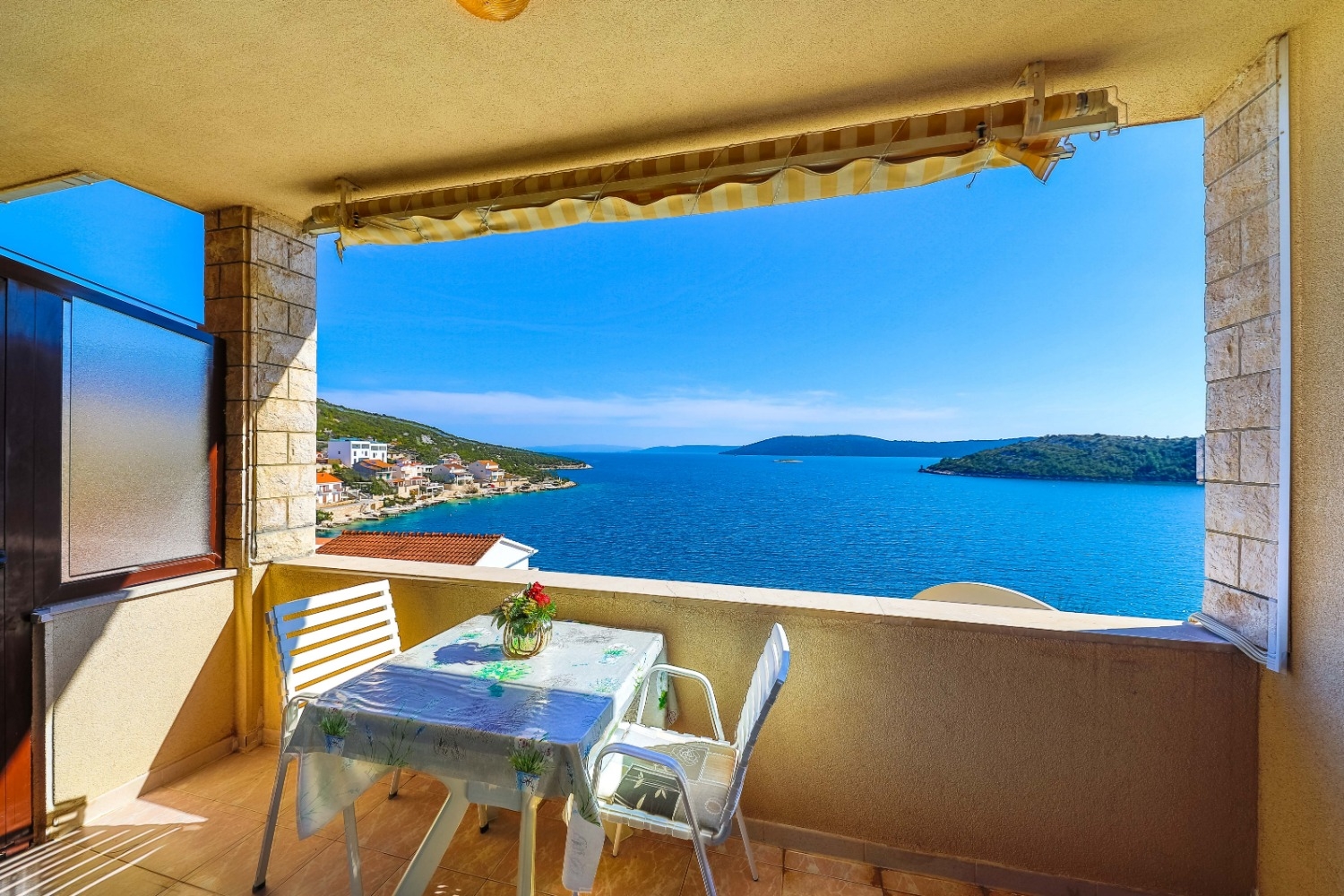 Apartments Ivan - Apartments with Panoramic Sea view: A1(2+2), A2(2+1) Vinisce - Riviera Trogir 