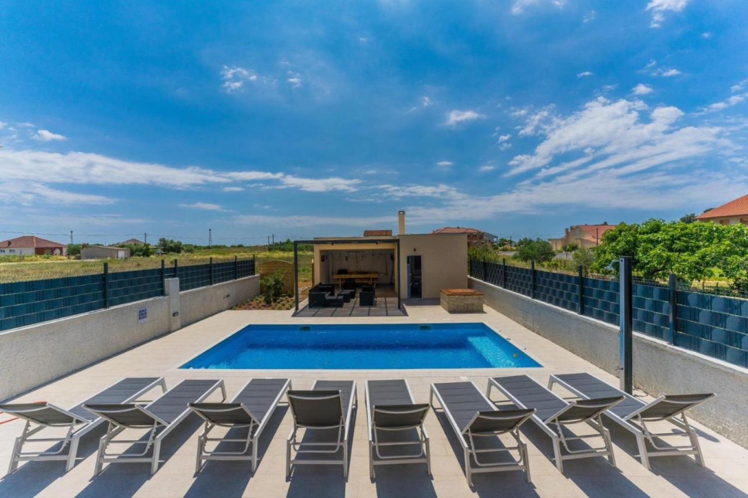 Holiday home Ivana - with a private pool: H(8) Privlaka - Zadar riviera  - Croatia